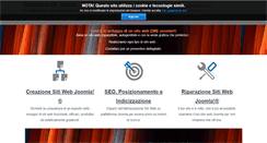 Desktop Screenshot of creazione-siti-joomla.com