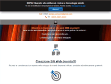 Tablet Screenshot of creazione-siti-joomla.com